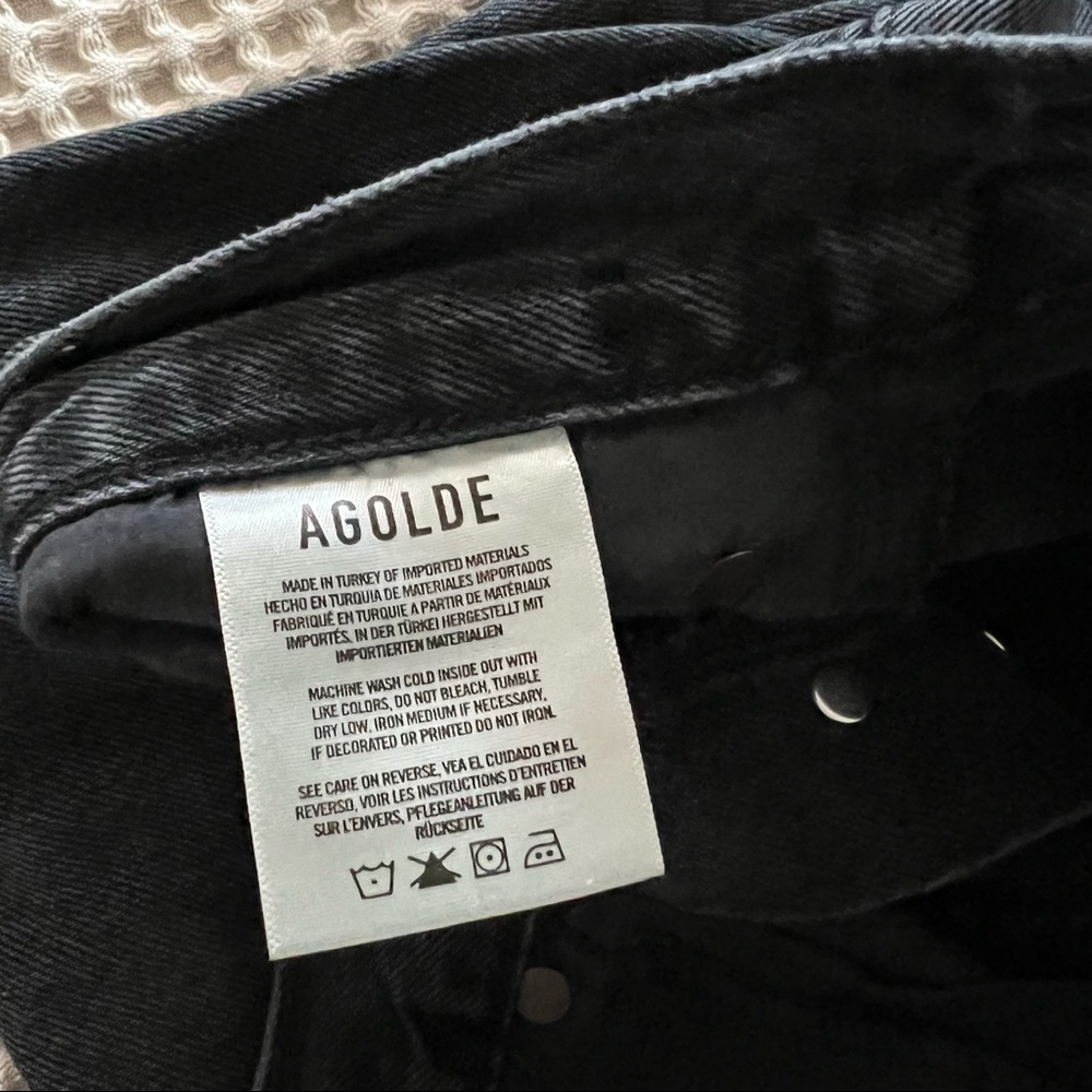 AGOLDE Riley Ripped Crop Jeans - Picture 7 of 10